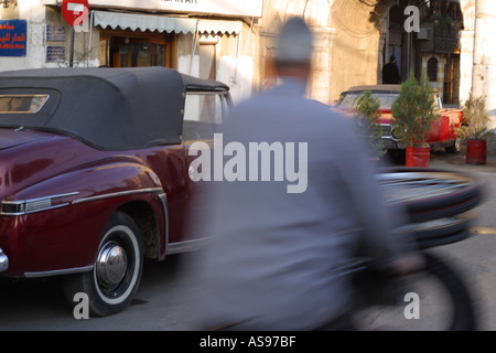 Oldtimer in Damaskus Syrien Stockfoto