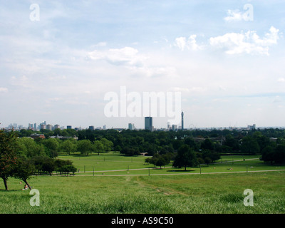 Blick vom Primrose Hill Stockfoto