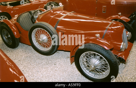 1934 Riley Brooklands besonders begehrten Marke britische Rennfahrer Roadster Sportwagen Hügel klettert Sprints Straßenauto Stockfoto