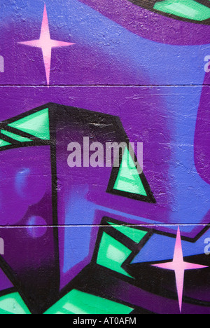 Graffiti-Hintergrund Stockfoto
