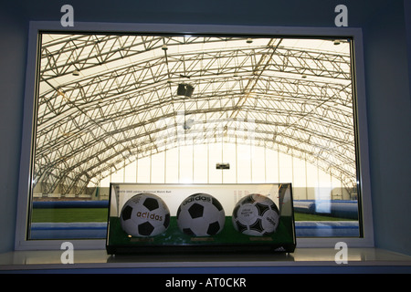 David Beckham Fußball Soccer Academy Platz Stockfoto