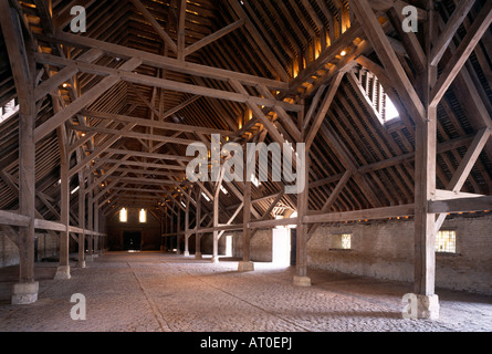 Saint-Pierre-Sur-Dives, Mittelalterliche Markthalle, Stockfoto