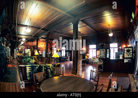 Lake Crescent Lodge - Interieur, Olympic Nationalpark, Washington Stockfoto
