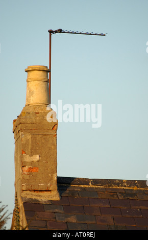 Schornstein und Stapel Stockfoto