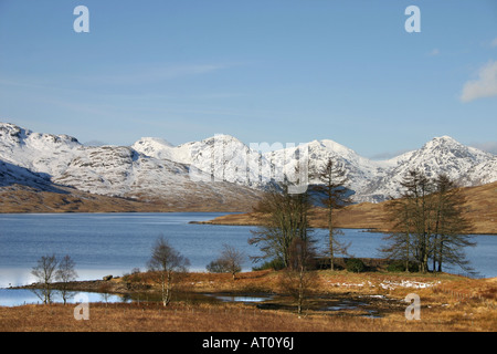 Loch Arklet im Trossachs National Park in Schottland, Großbritannien Stockfoto