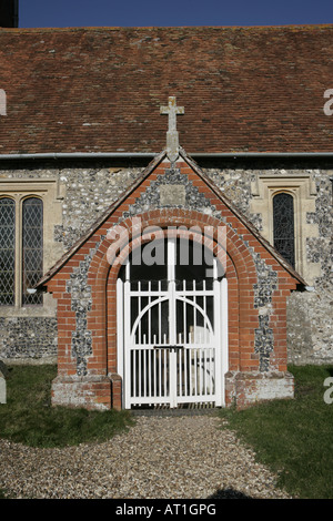 St Mary the Virgin in Hamstead Marshall in der Nähe von Newbury Stockfoto