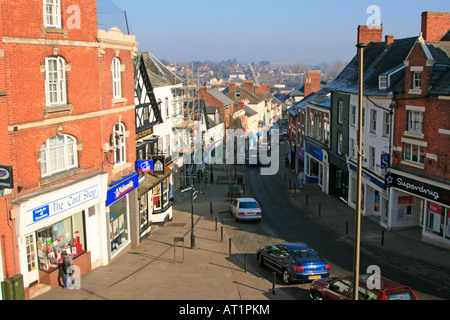 Ross am Wye Stadtzentrum Herefordshire England uk gb Stockfoto