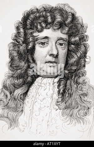 Sir William Petty, 1623 - 1687. Englische Ökonom, Wissenschaftler und Philosoph Stockfoto