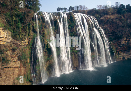 Huangguoshu-Wasserfall China s höchste Wasserfall Guizhou Provinz China Stockfoto