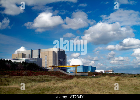 Sizewell A und Kernkraftwerk Sizewell B Strom erzeugen Stationen Küste von Suffolk Sizewell England Europa Stockfoto