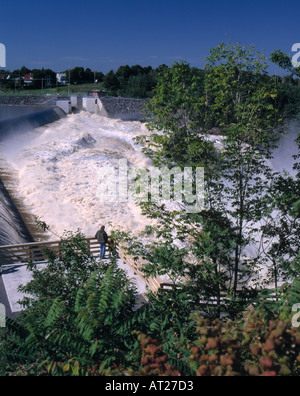 Quebec Chaudière Appalaches Park von des Chutes De La Chaudière Levis Stockfoto