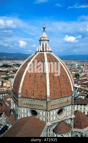 Florenz Duomo und Skyline von Brunelleschis Kuppel Kathedrale Florenz Toskana Italien Italia Europa EU Stockfoto