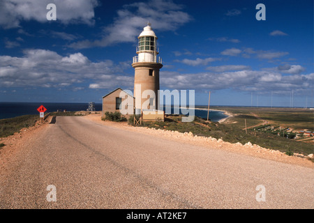 Vlamingh Head Leuchtturm mit Blick auf den Indischen Ozean in der Nähe von Exmouth Western Australia Stockfoto