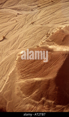 Luftaufnahme von Nasca, Peru Stockfoto