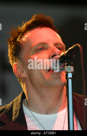 Deacon Blue live spielen Stockfoto