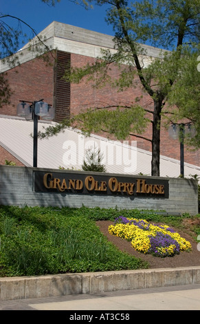 Grand Ole Opry Haus außerhalb von Nashville Tennessee Stockfoto