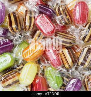 Eine Auswahl an Süßigkeiten Stockfoto