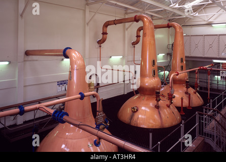 Whisky-Destillerie noch Haus, Talisker, Isle Of Skye, Schottland, Vereinigtes Königreich Stockfoto