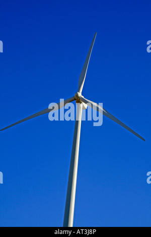 Windgenerator. Lleida, Spanien Stockfoto