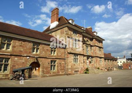 UK-Wales Gwent Monmouth großen Schloss-Haus Stockfoto