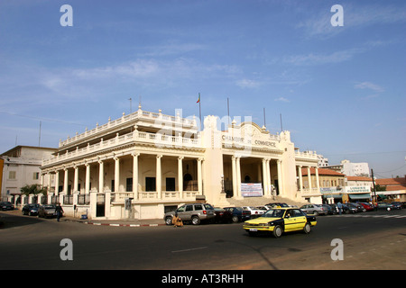 Senegal Dakar Platz de Unabhängigkeit Chambre du Commerce Gebäude Stockfoto