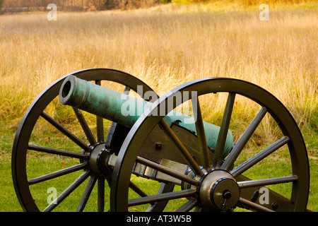 Kanonen in Bereichen des Antietam National Schlachtfeldes Stockfoto