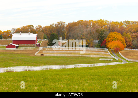 Malerische Murmur Bauernhof in Darlington Maryland Stockfoto