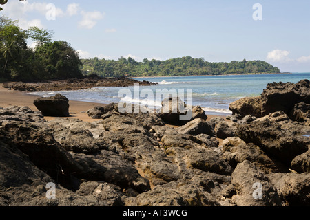 Costa Rica Drake Bay Agujitas Dorf von Drake Stockfoto