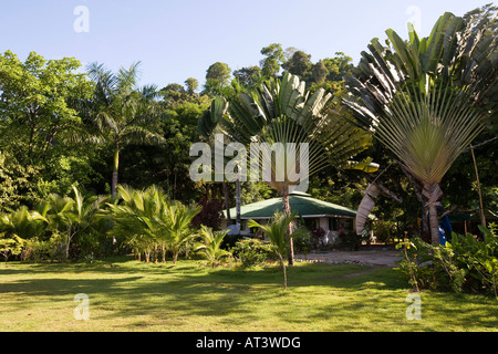 Costa Rica Osa Halbinsel Playa San Josecito Paradies Strand Bahia Paraiso Paradise Bay Resort Stockfoto