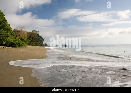 Costa Rica Osa Halbinsel Cabo Matapalo Pan Dulce Strand Stockfoto