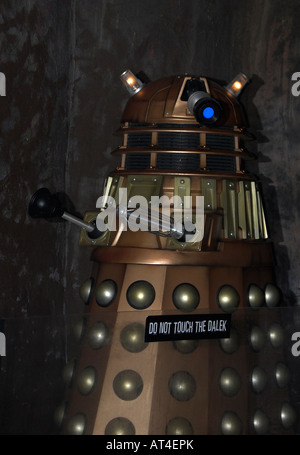 Darlek Dr Who Ausstellung in Lands End Cornwall Stockfoto