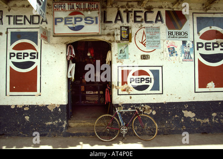 Guatemala, Panajachel Shop Eingang Stockfoto