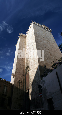 Elefanten Turm in Cagliari, Sardinien, Italien. Stockfoto