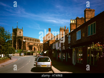 UK Cheshire Audlem Dorf Stockfoto