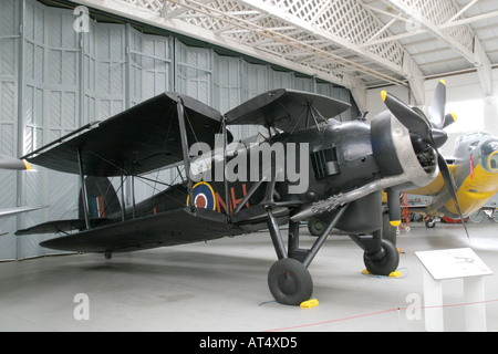 Vollständig restaurierte Fairey Swordfish MkIII. Stockfoto