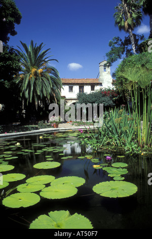 Die alte Mission in San Juan Capistrano, Kalifornien Stockfoto