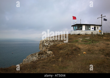 Küstenwache Station Suche, jetzt besetzt durch die National Coastwatch Institution im St Aldhelm Kopf Isle of Purbeck Dorset 2006 Stockfoto