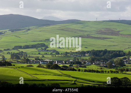 Das Dorf Cerrigydrudion zwischen Bala und Denbigh, A5 unterwegs nach Holyhead, Snowdonia-Nationalpark Stockfoto