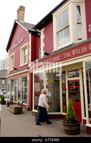 außen die Rhiannon gold Zentrum und Kunsthandwerk Shop Tregaron Ceredigion Mitte Wales UK Stockfoto