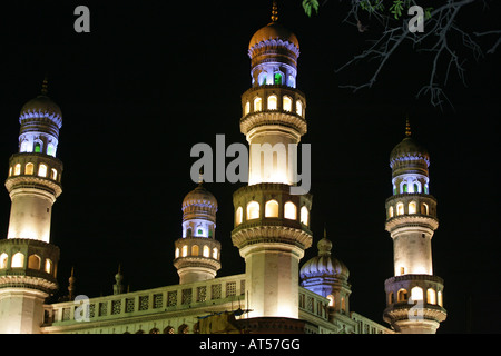 Charminar bei Nacht Stockfoto