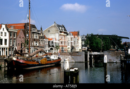 Im Juli 1620 reiste Speedwell Delfshaven an Mayflower Rotterdamer Hafen Hafen Stockfoto