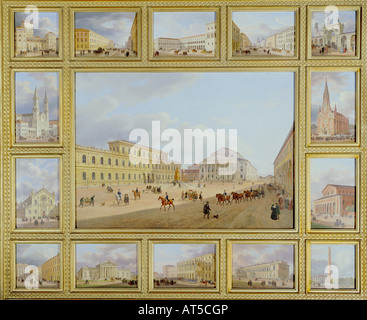 Albrecht Adam (17861862). Deutscher Maler. Kampfszene, 1838. Detail