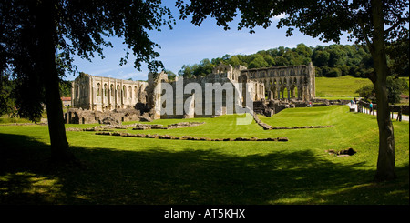 Rievaulx Abtei Ryedale North Yorkshire Stockfoto