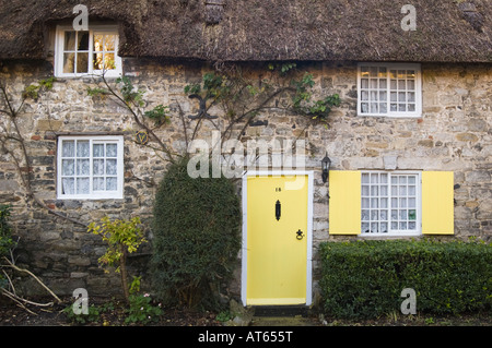 Reetgedeckten Haus in West Lulworth Dorset UK Stockfoto