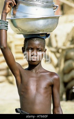 Bozo der jungen Mädchen, Mali Stockfoto