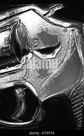 Revolver Hand Pistole Pistole Smith Wesson Stockfoto