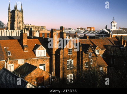 Staffordshire Tamworth Stadtzentrum Stockfoto