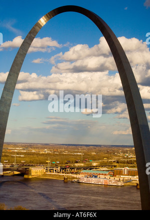 Gateway Arch in St. Louis, Missouri, USA Stockfoto