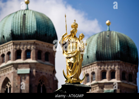 Deutschland, Bayern, München, St. Marien-Spalte Stockfoto