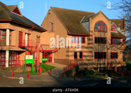 Daventry Gemeindeverwaltung Markt Stadtzentrum Northamptonshire, England uk gb Stockfoto